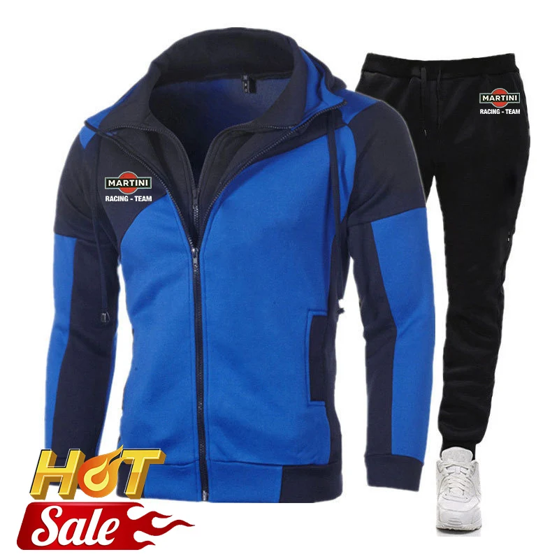 

2025 Spring And Autumn Man's High Quality Trendy Sets Festool Logo Print Versatile Hooded Zipper Hoodies+Sports Pants Suits