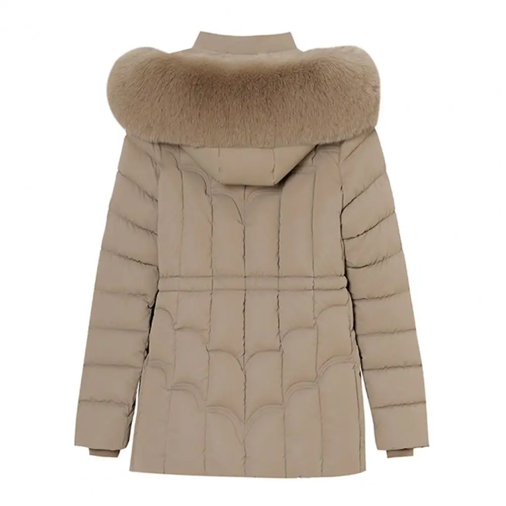 

Hooded Cotton Jacket Women 2025 New Thickened Warm Long Sleeved Outwear Winter Korean Loose Solid Color Versatile Short Coat