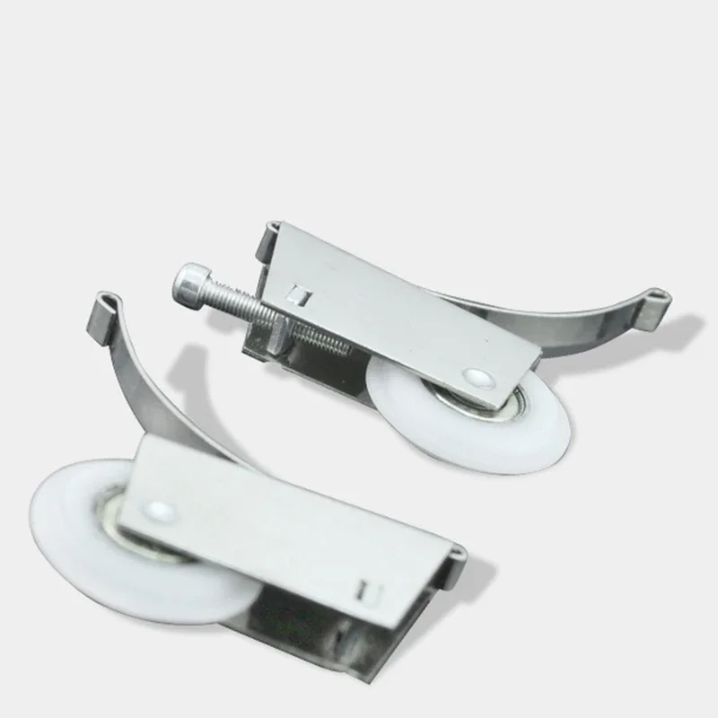 

1pc Wardrobe Sliding Roller Silence Fittings Door Roller Surface Mounted Wheel Track Slot Accessories Door Hardware accessories