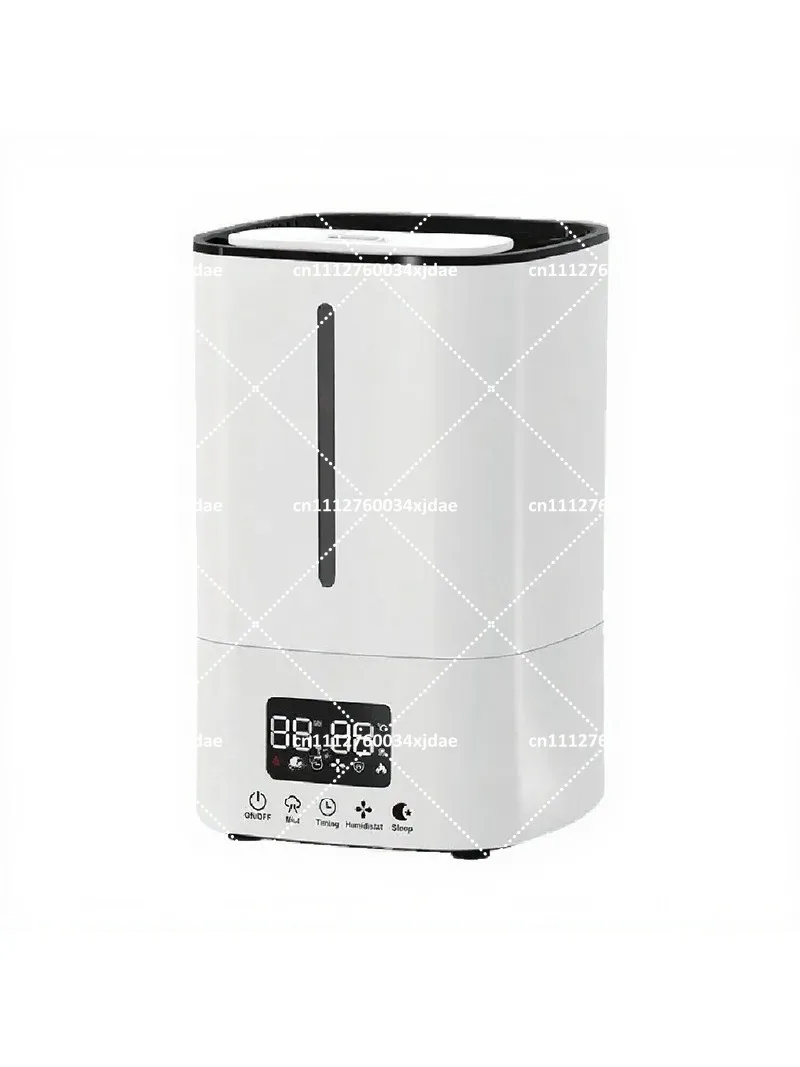 Humidifier 5L with Air Purifier, Top Fill Water Tank, Cool Mist, No Leak, Suitable for Humidifier with Filter