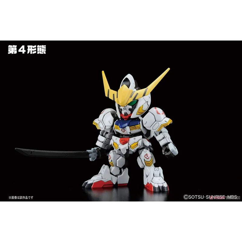 Bandai Genuine Action Figure Anime Orphans of Iron Blood Barbatos ASW-G-08 BB Gundam All Equipment Assemble Collectible Model