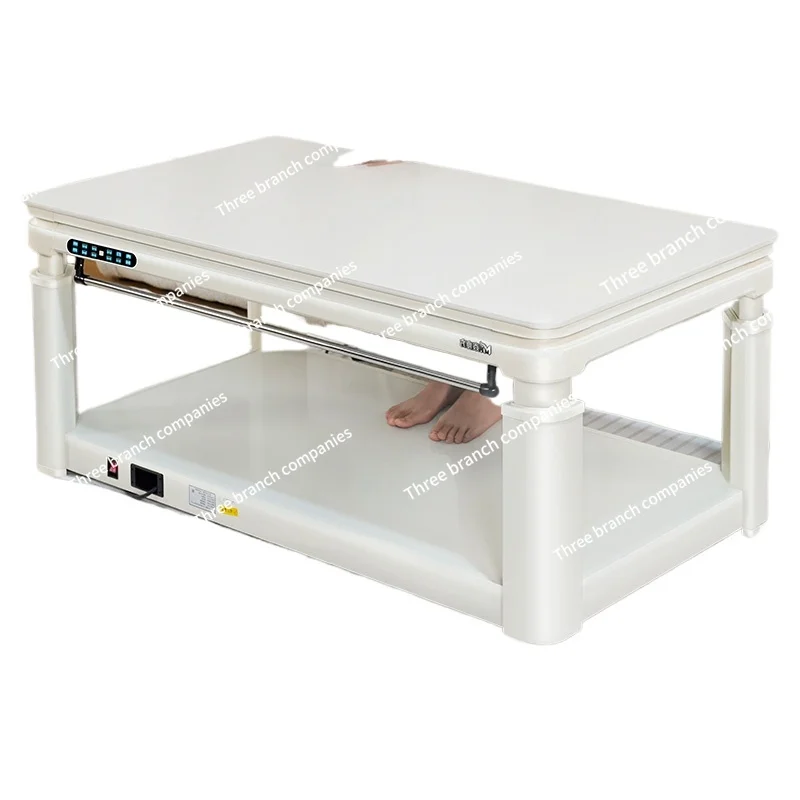 

Table coffee table integrated electric heating household lift