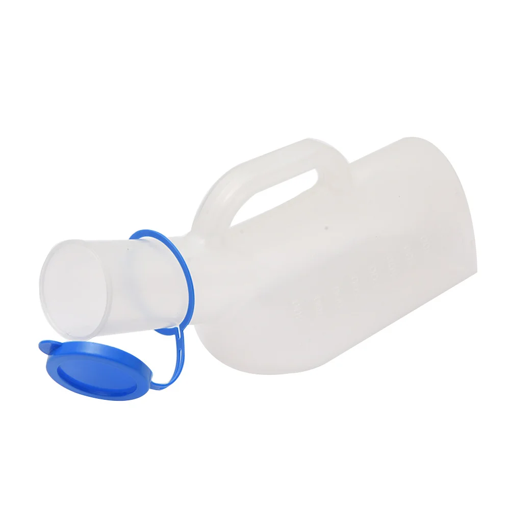 

1Pcs Thickened Durable Plastic Urinal Bottle Large Capacity Patient Nursing Pot Portable Elderly Hospital Travel Use