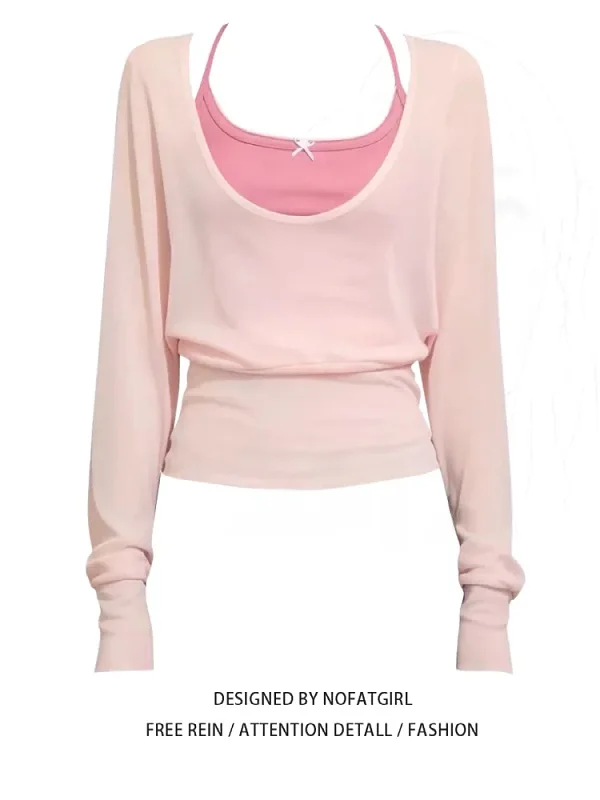 

Летний модный комплект для женщин больших размеров: прозрачный кружевной комбинезон с V-образным вырезом, топ с завязками и брюки.