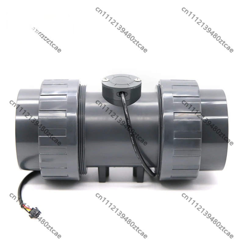 2 Inch DN50 High Quality UPVC Turbine Water Flow Meter, 60-1160 LPM, NPN Pulse Output, ±3% Accuracy, Stable Performance