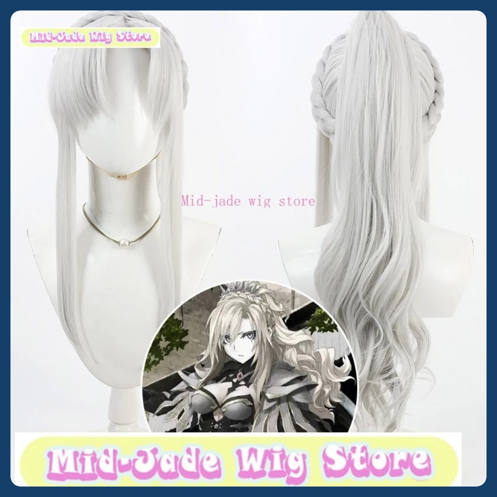 

Mid-jade Wig Store Kriemhild Cosplay Wig Halloween Anime Role-playing Synthetic Hair Anime Wig