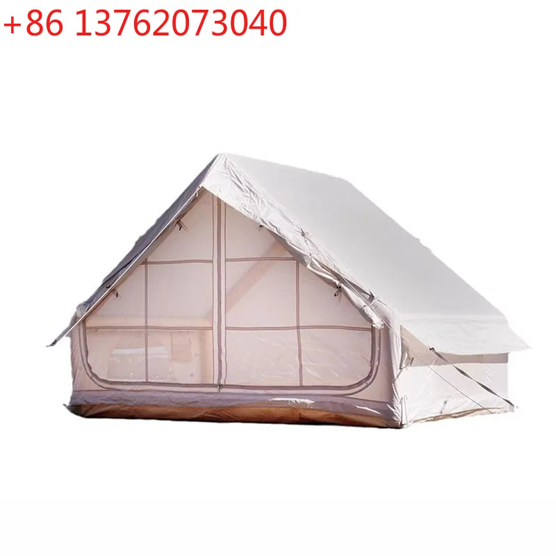 

Надувная палатка «елочка» быстро открывающаяся, непромокаемая и утолщенная