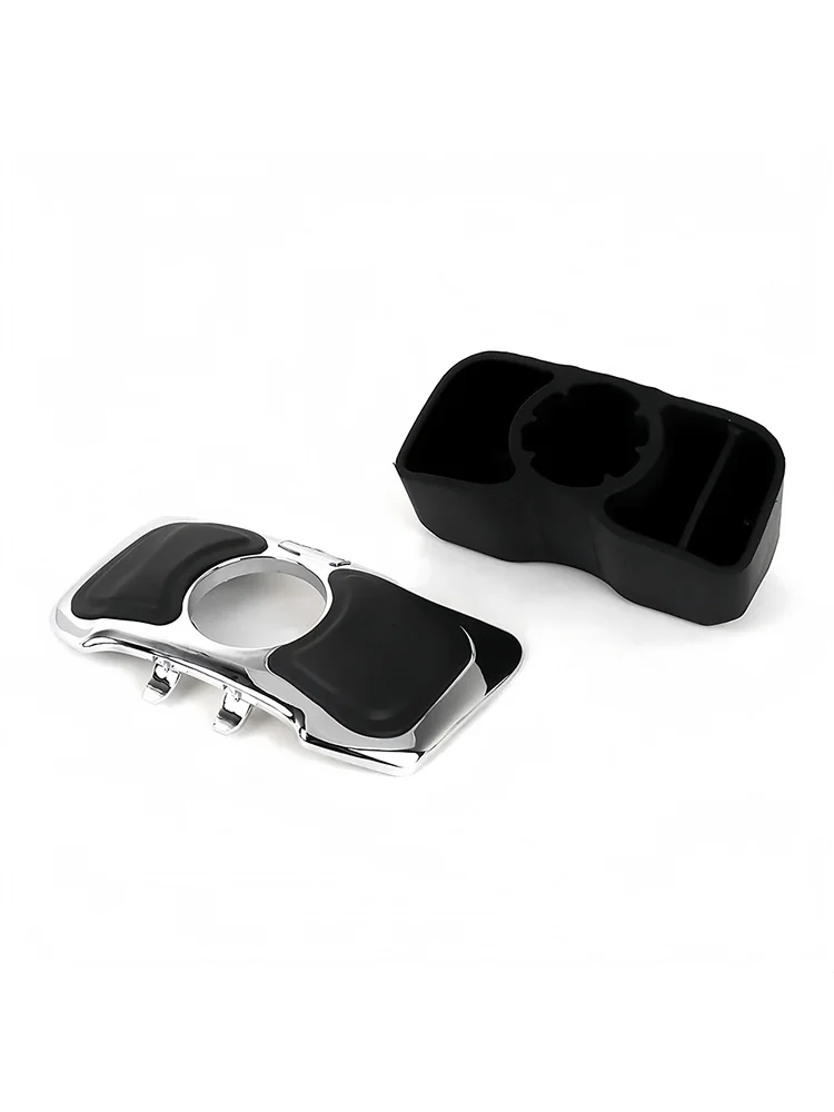 For Honda Gold Wing GL1800 F6B 01-17 Integrated Chrome Plated Storage Box with Kettle Holder Motorcycle Accessory
