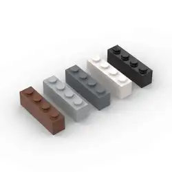 MOC 10PCS High-Tech 3010 3066 1x4 Bricks Building Blocks Puzzle Particle Plate Board Educational Toy Children Birthday Kid Gifts