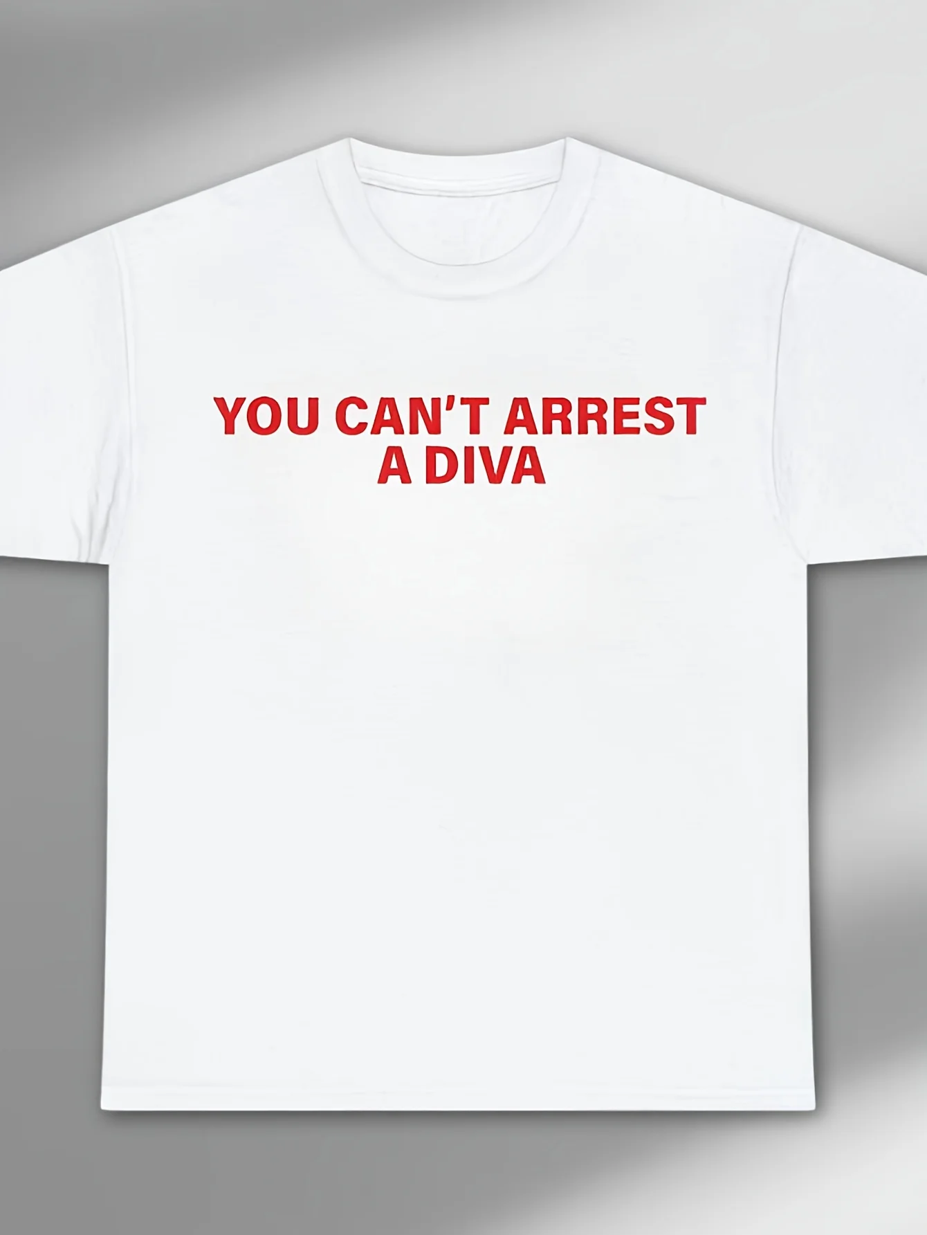 You Can'T Arrest A Diva Shirt Funny Sassy Quote Tee Humorous Statement Shirt Diva Lover Shirt Gift for Her Saying Shirt