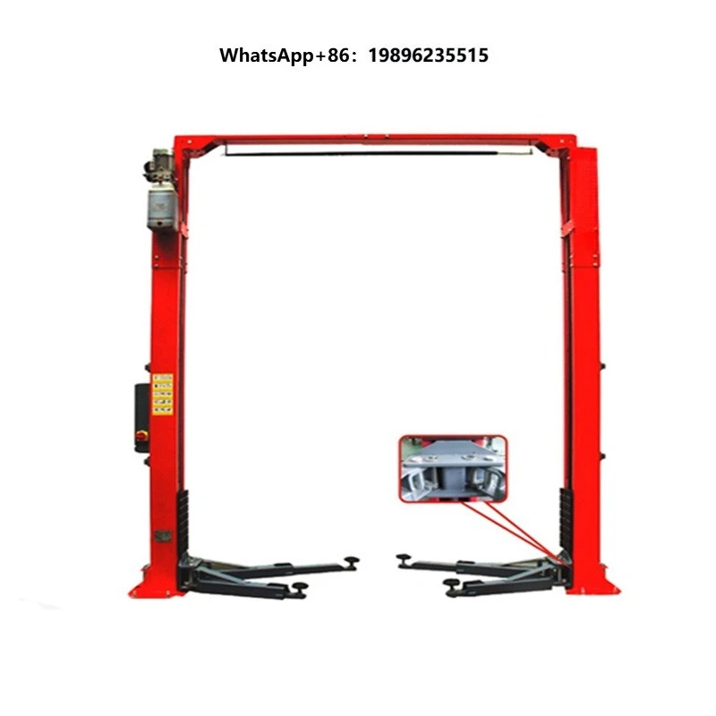4 Ton Lifting 2 Post Floor clear Car Lift / Car Lifter Jack / Car Lifter