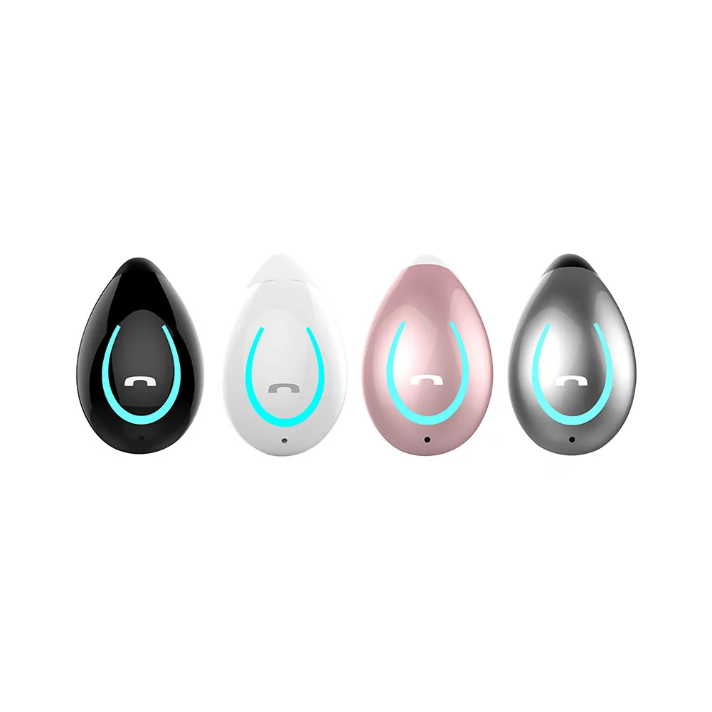Single Ear Hook Headphones Wireless Headst Handsfree Stereo for Mobile Phone