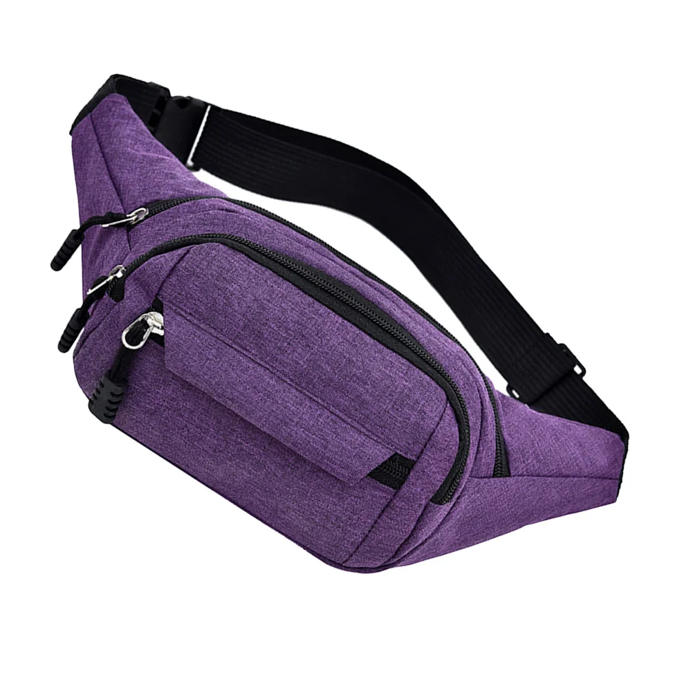 Sports Waist Bag Running Belt Fanny Pack Adjustable Large Capacity Premium Material Phone Key Storage Outdoor Jogging