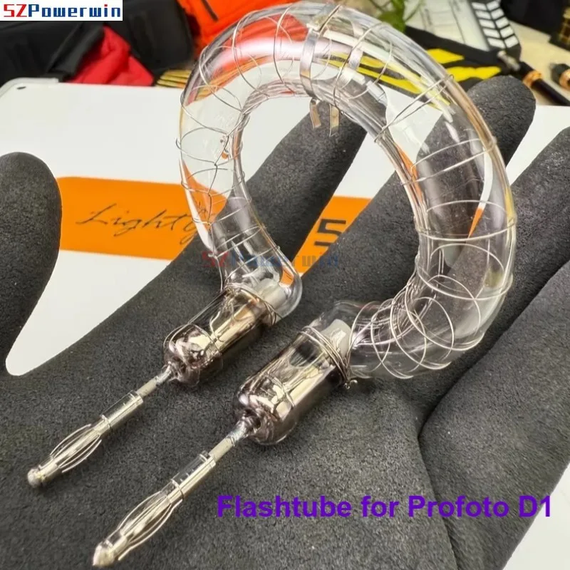 Tubo de repuesto para estroboscópico de estudio Profoto D1, tubo de cristal de cuarzo para reparación y mantenimiento de luz estroboscópica de estudio