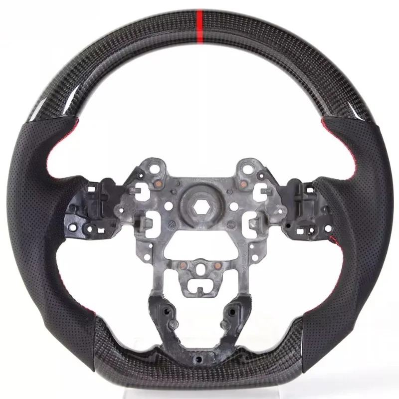 Real Carbon Fiber Steering Wheel Universal  Car Upgrade Parts