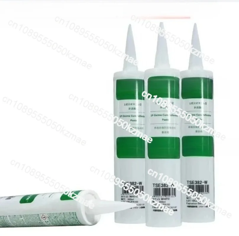 TSE382-C / TSE382-W (2 Pack) Neutral Cure Silicone Adhesive Heat Resistant Waterproof Sealant
