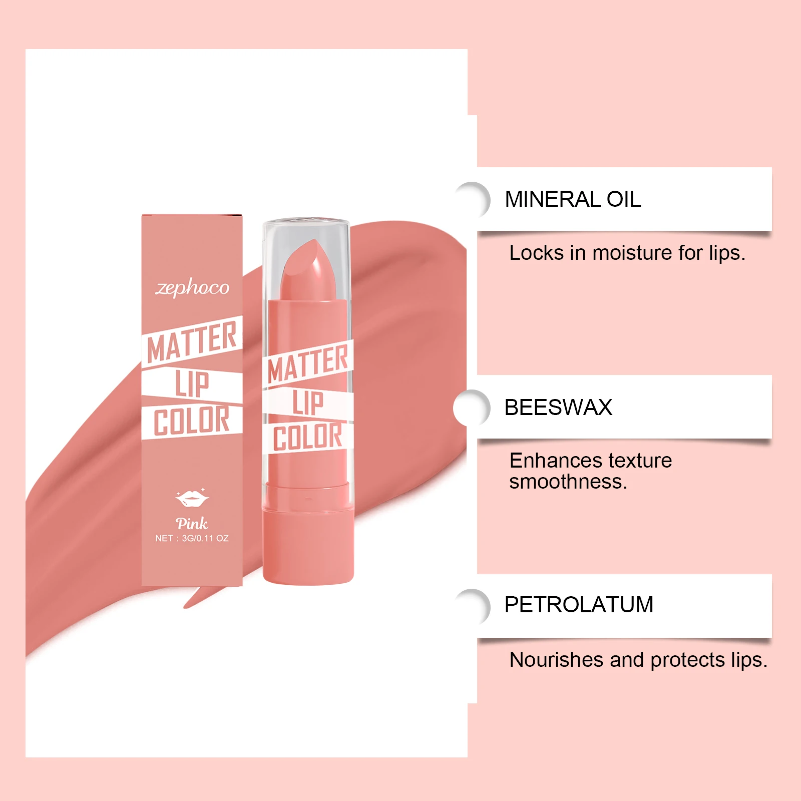 Moisturize Lipstick Hydrating Longlasting Non-sticky Lightweight Multi-color Relieve Dryness Lip Augmentation Lipsticks Cosmetic