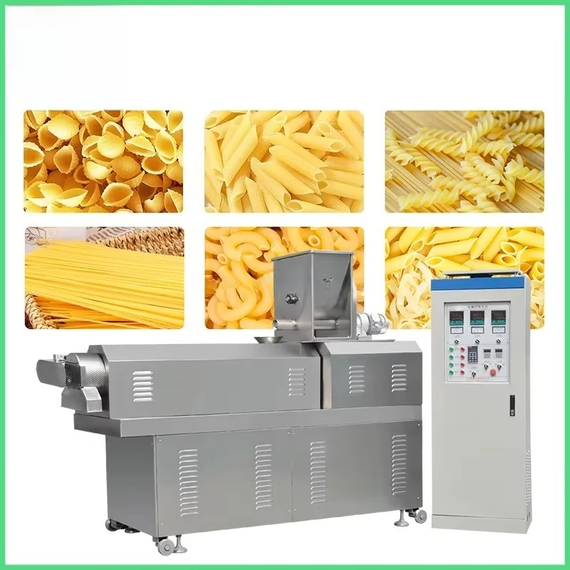 Customized Industrial Macaroni Spaghetti Production Line Fully Automatic Stainless Steel Processing Machine