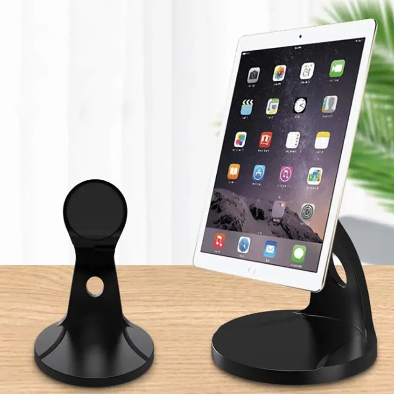 Adjustable 180 Degree Rotate Mobile Phone Holder Support With Magnetic Non-slip Universal Tablet Stands Desktop Phone Bracket