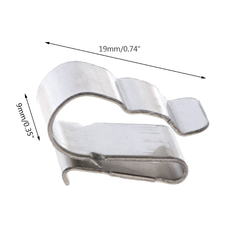50Pcs Stainless Steel Solar Cable Clip/Clamp For 2 Solar Cable Wire Drop Shipping