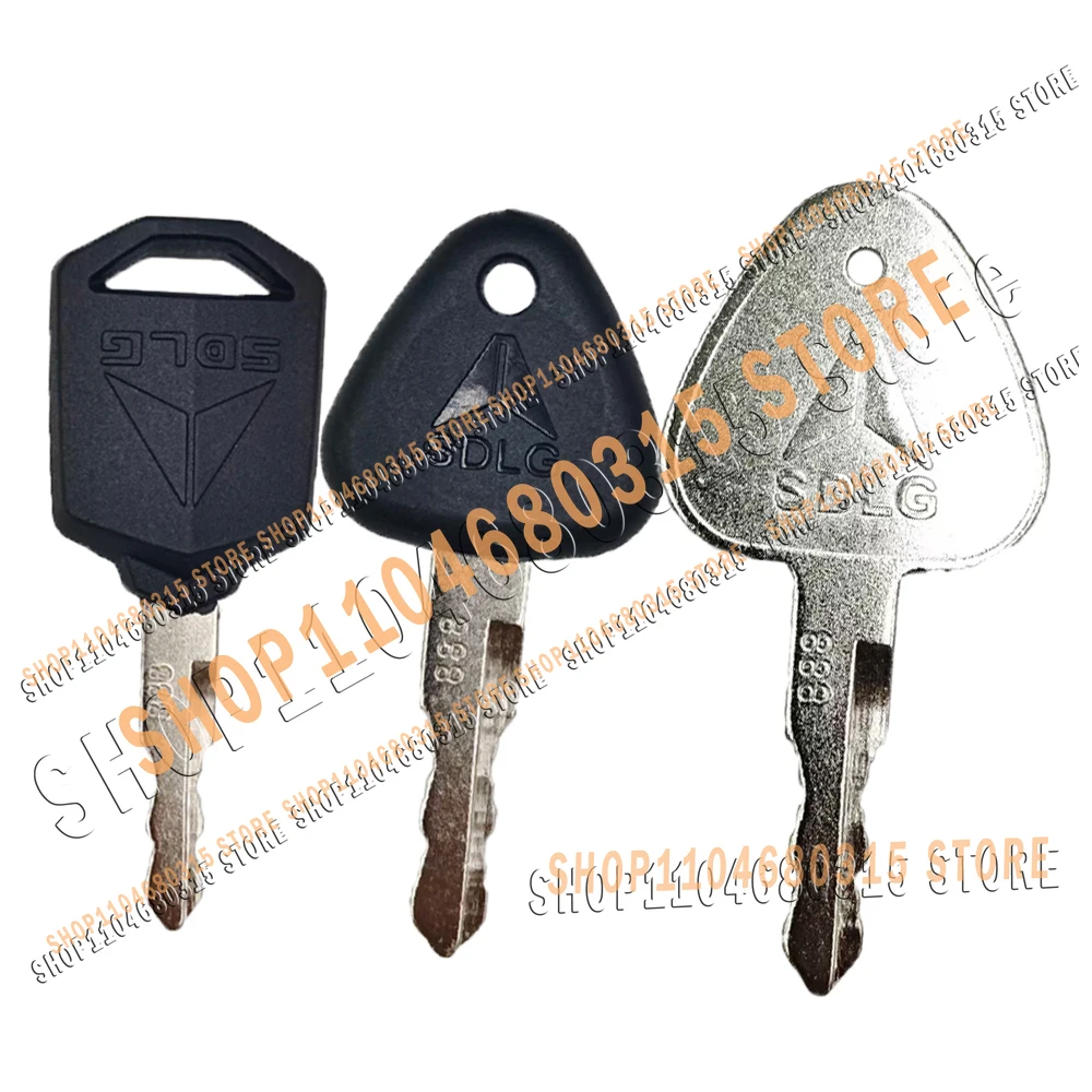 Brand New Start Key for Sdlg 888 Excavator Key 5560 75 135 205 215 Universal Lgnition Parts