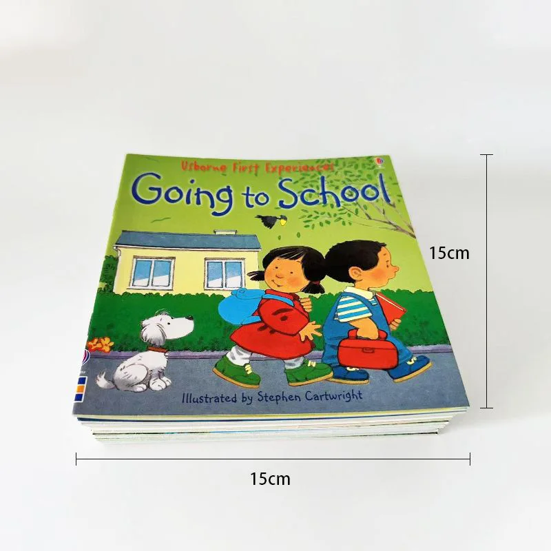 Cuentos de cultivo Usborne + Libro para niños de educación preescolar de primera experiencia (juego de 20 Libros) Libros Livros