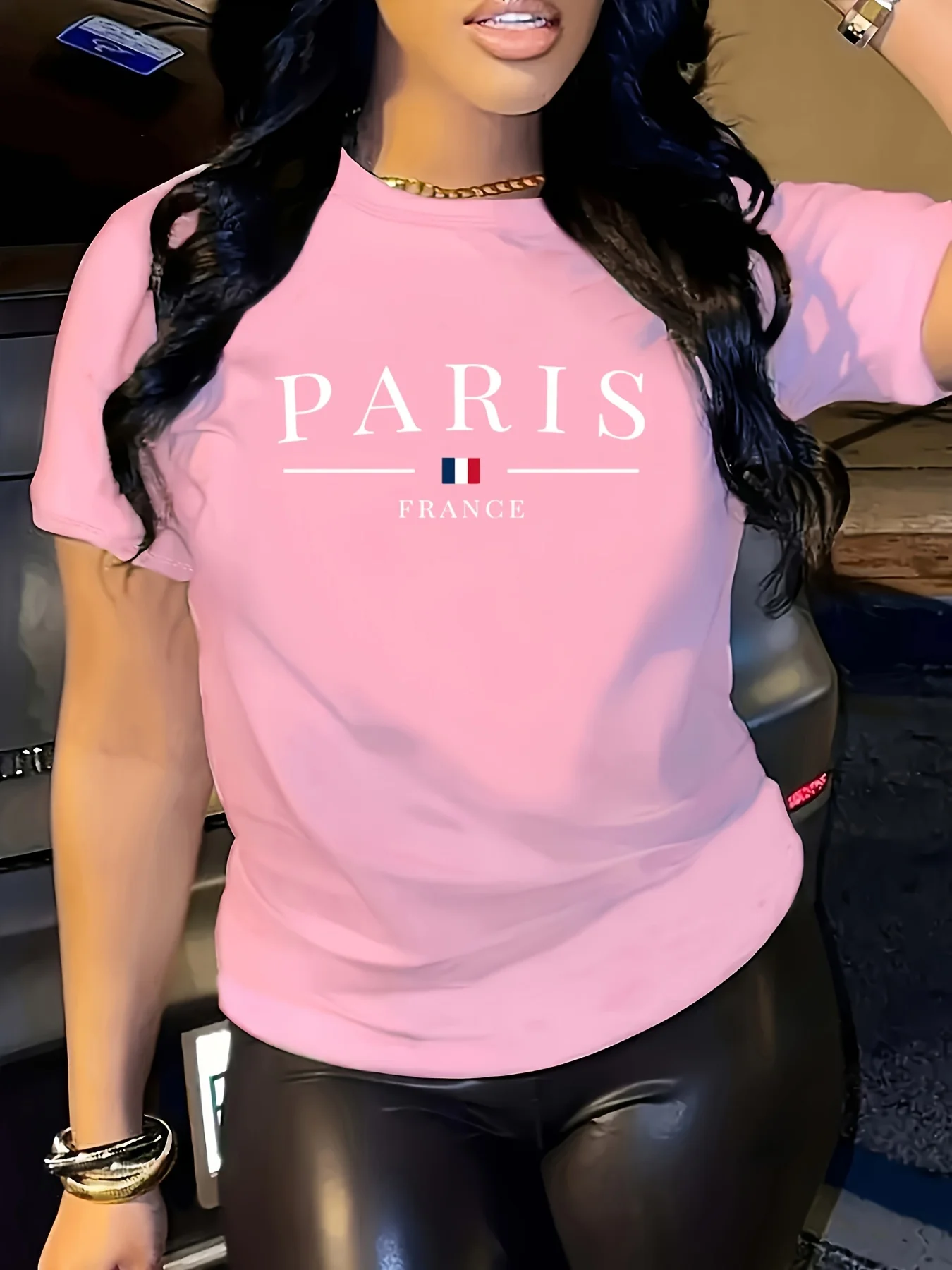 2025 Summer Women Multi Functional Short Sleeve T-shirt Fashion and Leisure Round Neck Women Leisure Style T-shirt Quick Drying