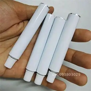 30/60 ks 5ml 10ml 20ml 30ml 60ml hliníkové prázdné cestovní tuby tuba zubní pasta stříbrný uzávěr odšroubovávací tuba zubní pasta s 6 nejlepší prodej prázdné tuby zubní pasty - №5