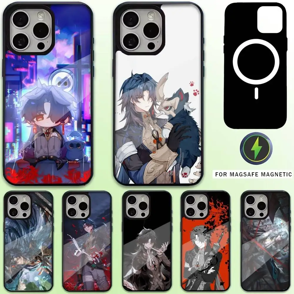 

The Game Character B-Blade Phone Case For iPhone17,16,15,14,13,12,11 Plus,Pro Max Magnetic For Magsafe Wireless Charging