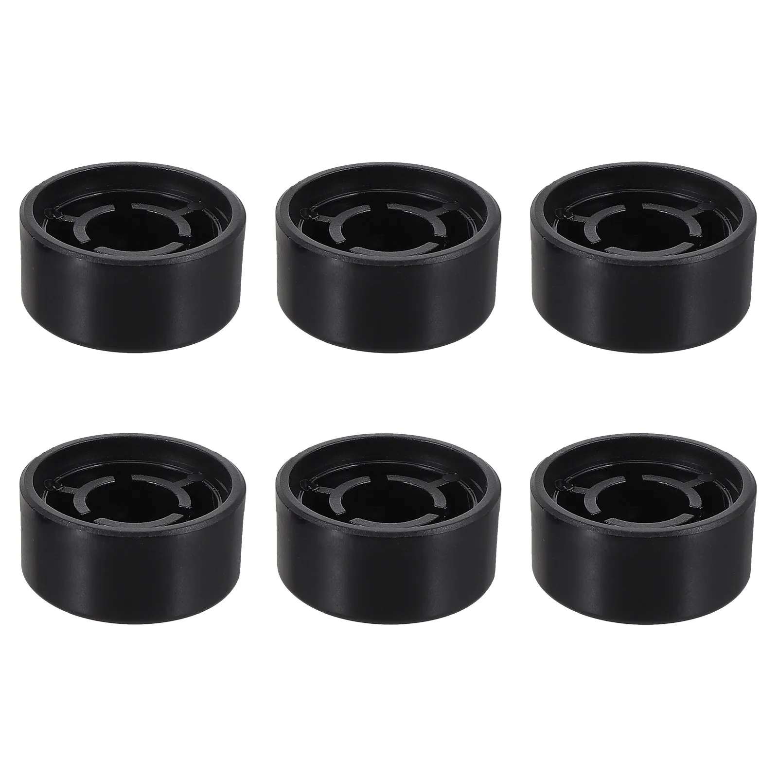 6Pcs Plastic Guitar Effect Caps Pedal Toppers for Stomp Box Switches Easy to Store Carry Gift for Beginners Professionals Guitar