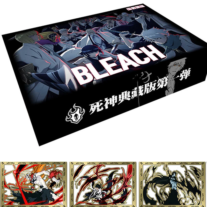 

Коллекционные карты BLEACH First Series Realm: тысяча лет кровавой войны в мире. Коллекционное издание. Металлическая полая карта.