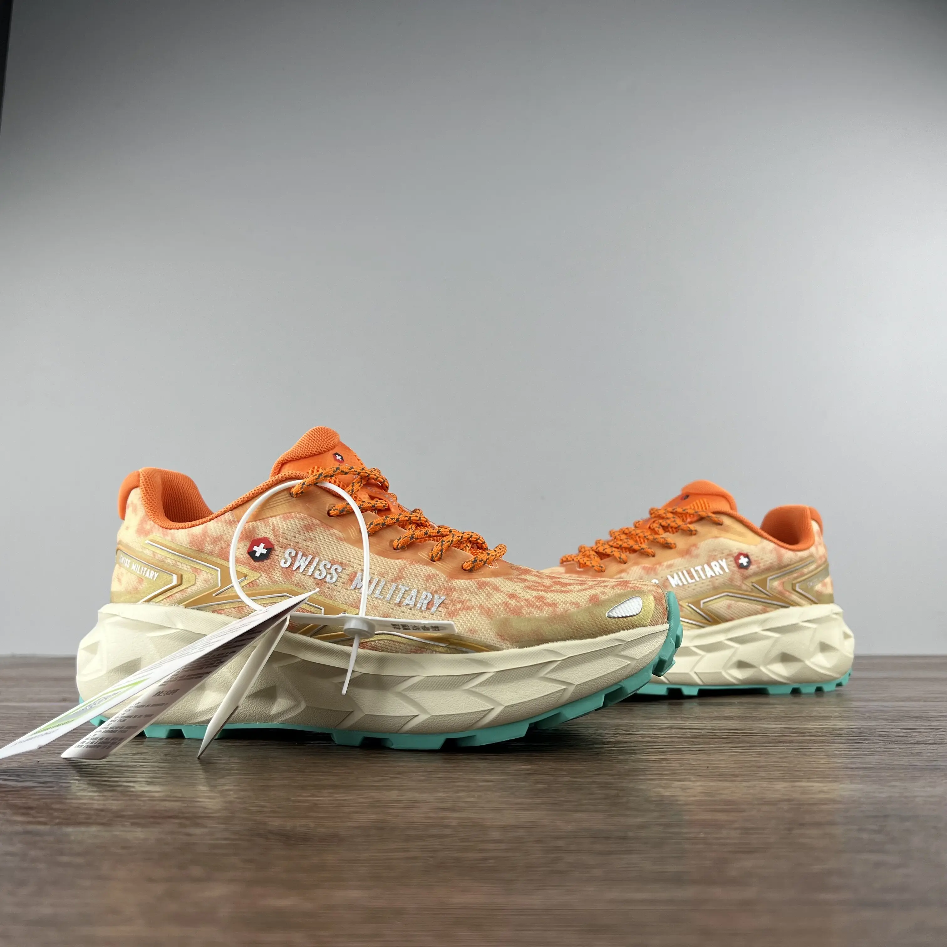 Men's Trail Running Shoes Casual Sports Shoes Unisex Non-Slip Sports Shoes Outdoor Hiking Trail Walking Shoes