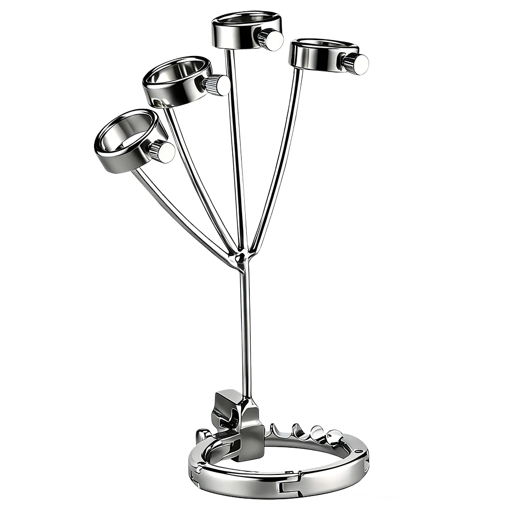 1set Ring handcuffs Stainless steel ring Wrist cuff Screw adjustment BDSM Bondage sex toy adult pleasure sex toys sexual wellnes