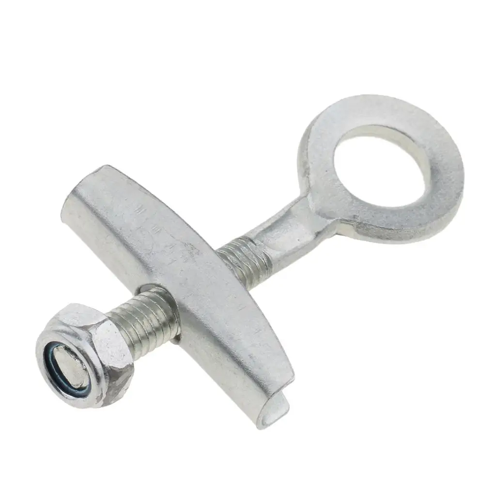 

Silver Chain Tensioner Adjuster for 47cc 49cc ATV Dirt Bike Scooter, Metal