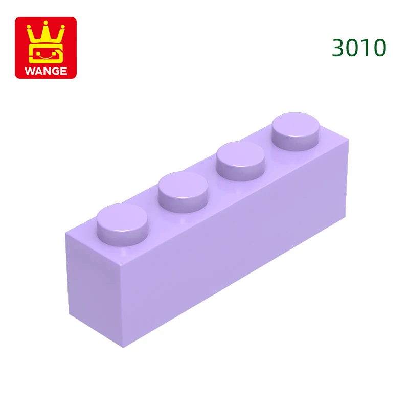 Wange 67 stks/partij 3010 1x4 Basic Bouwstenen Moc Onderdelen Compatibel met Bricks DIY Kinderen Speelgoed Montage gift Opbergdoos