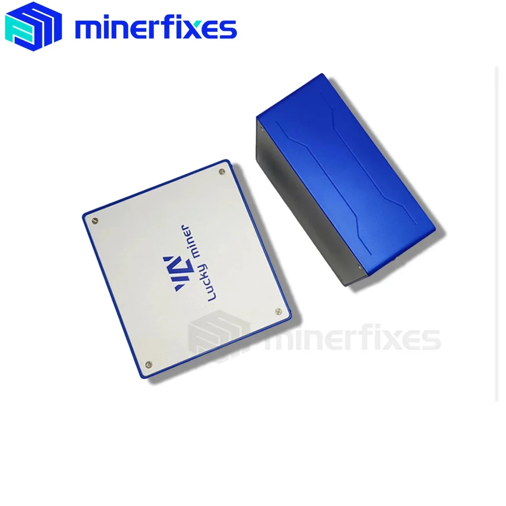 Novo minerador bitcoin bitaxe minerador da sorte lv07 1th/s hashrate casa wifi silencioso mineiro btc bch dgb máquina de mineração com 12v 5a psu
