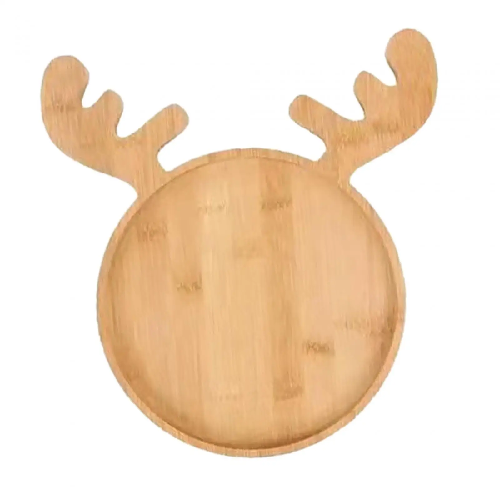 Christmas Decorative Plate Xmas Decor Table Centerpiece for Cheese Cookie Sandwich Desserts Kitchen Platter Decorations