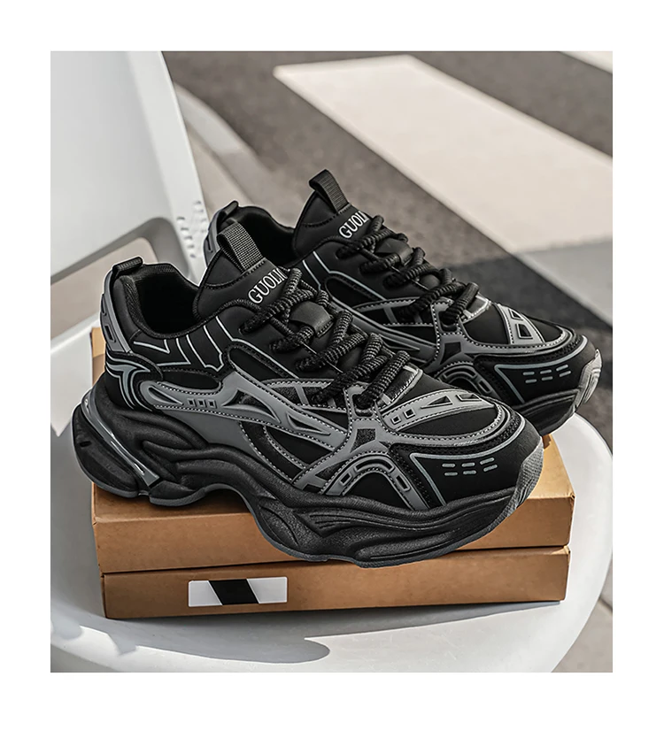Herbst Neue Herren Freizeitschuhe Atmungsaktiv Komfortabel Erhöht Langlebig für den täglichen Arbeitsweg Streetstyle – Detail 21