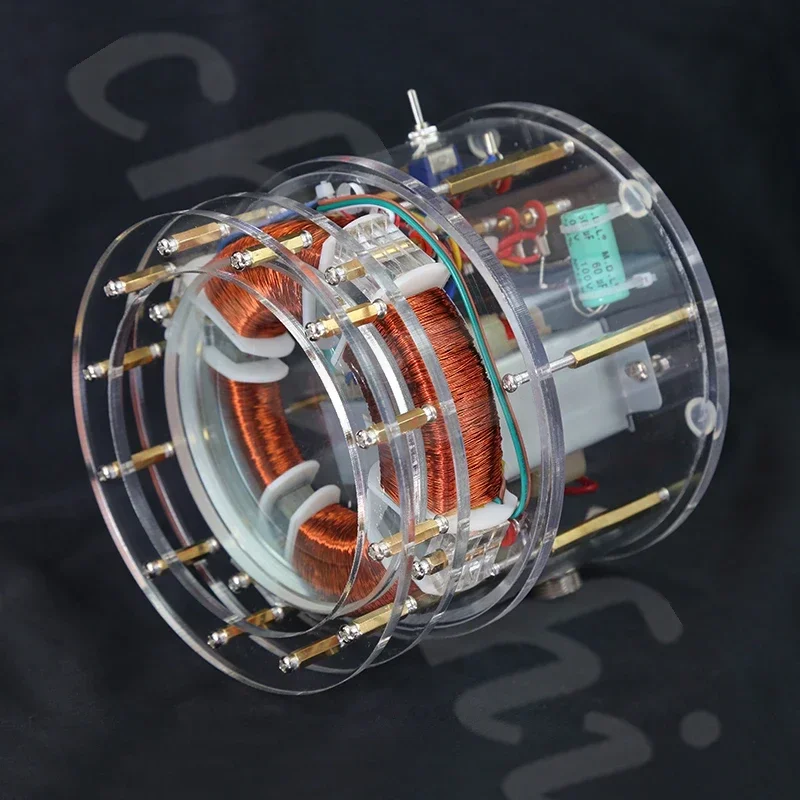 Columbus Egg Small Tesla Coil Rotating Magnetic Field Teaching Display Science Education Technology Decoration Creative Product