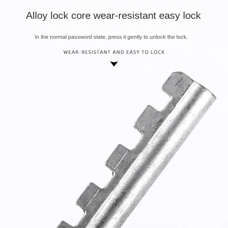 Bicycle Lock Steel Cable Chain Security Password 4 Digit Lock Anti-Theft Combination Number Code Safety Bike Bicycle Accessories