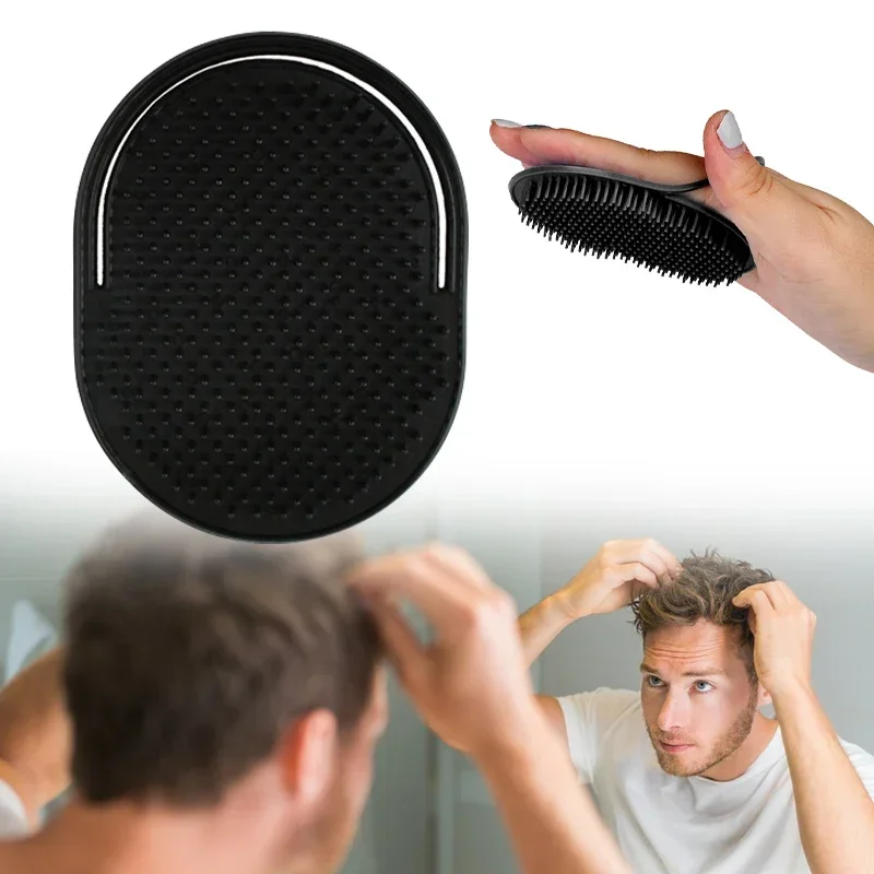 Men Hair Comb Brush Pocket Travel Portable Beard Round Hair Brush Pocket Comb Massage Brushes Cabello Wave Brush for Men