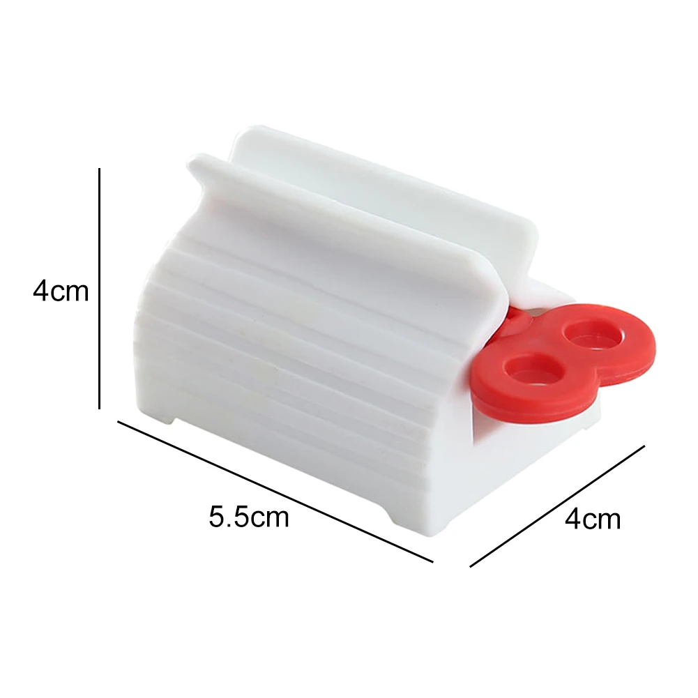 1-3Pc Plastic Toothpaste Dispenser Multifunctional Portable Rolling Toothpaste Squeezer Manual Press Tool for Hair Dye Cosmetics