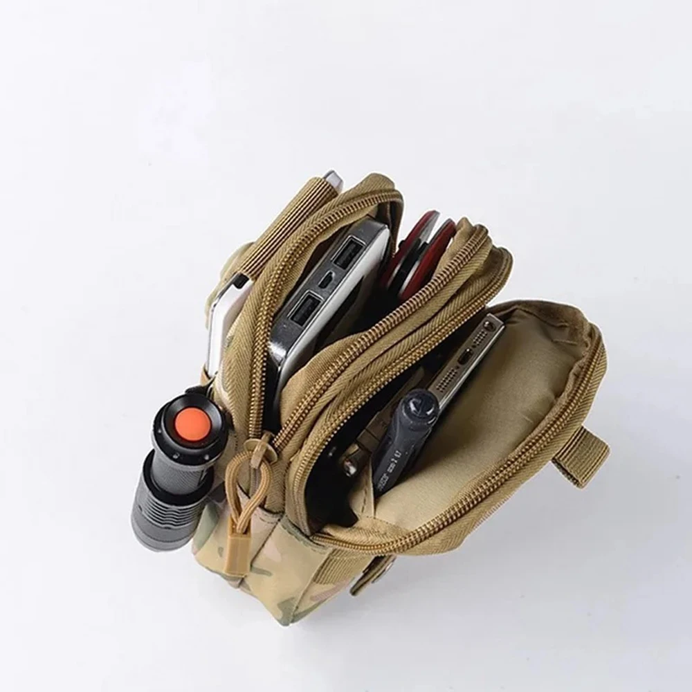 

Tactical Camouflage Wallet Multi-functional Outdoor Sports Running Bag Tactical Leg Bag Men Camouflage Riding Locomotive Bag