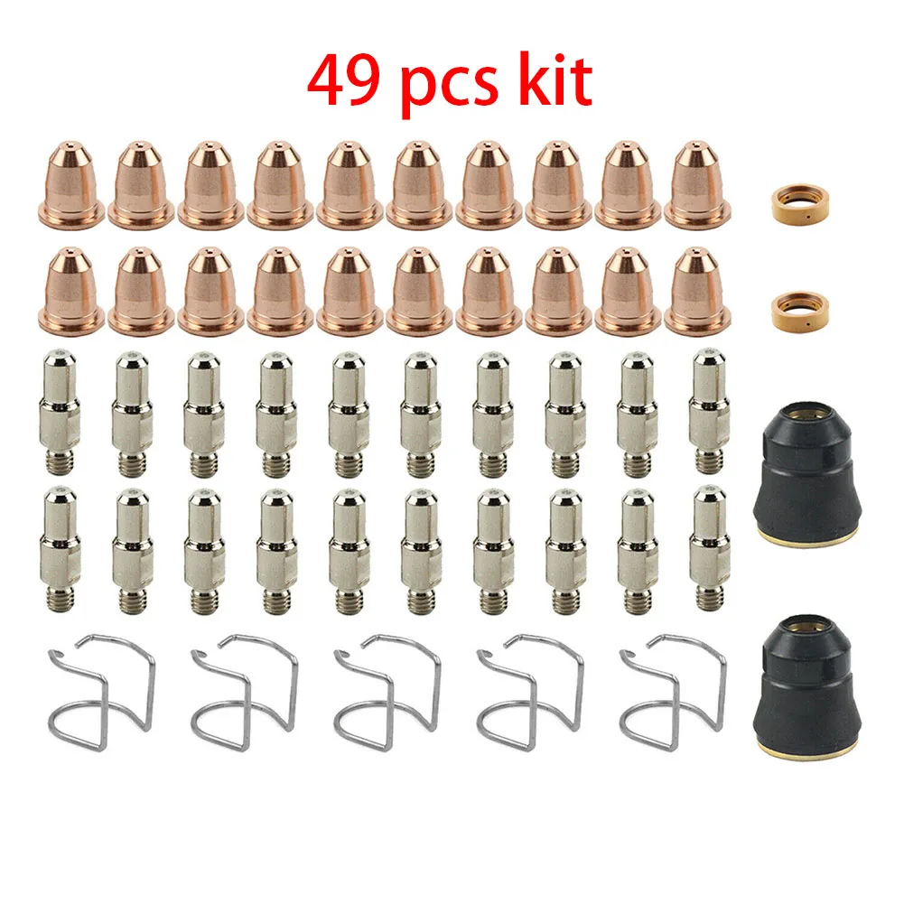 Chicago Electric Parts Consumables Kit For Industrial Use ABS Components Copper Electrode Metal Materials Nozzle Cup