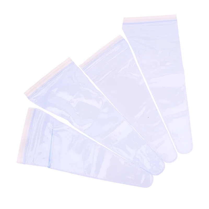 10Pcs PVC Hair Scissor Sleeves Packaging Bag Disposable Scissors Bag Home Scissors Waterproof Tool Protection Bag