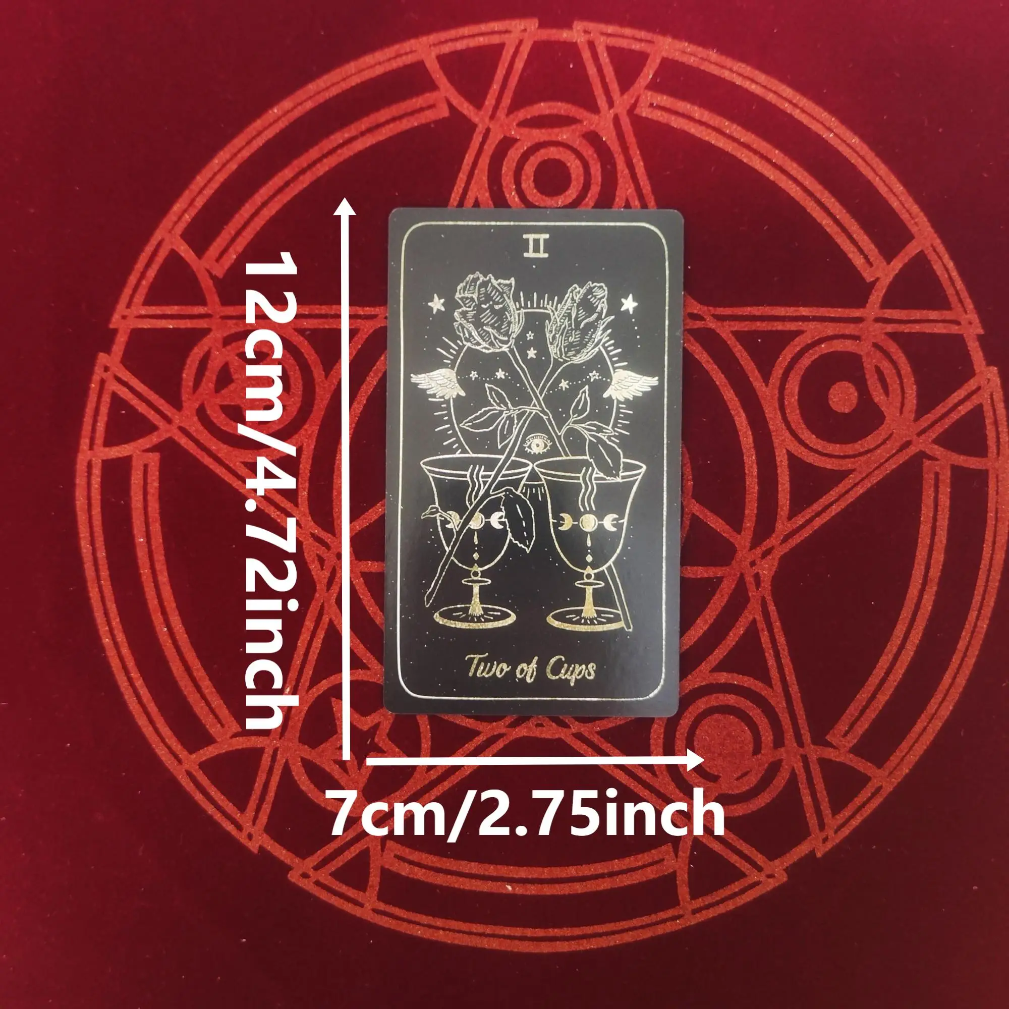 78 Cards/Deck 12x7cm Moon Luna Tarot Complete Full Deck Starry Dreams Celestial Astrology Witchy Divination Tool Gifts