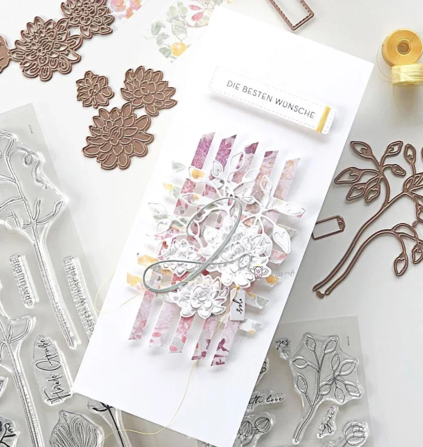 

Металлические вырубные ножи Mmao Crafts: различные формы листьев и цветов, трафареты для скрапбукинга, тиснения на бумаге/фотокарточках
