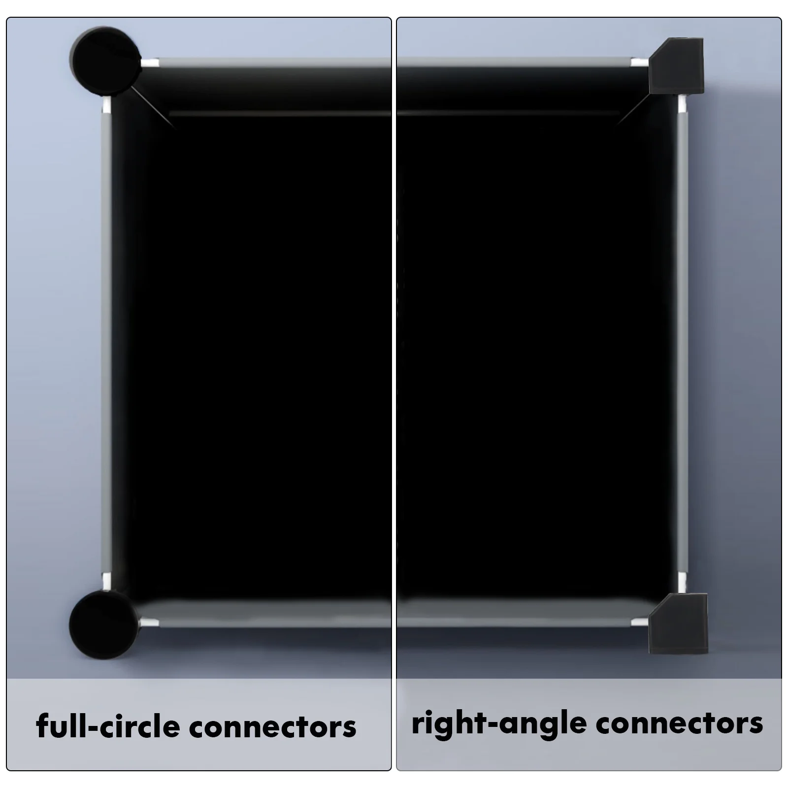 

30Pcs Closet Plastic Connectors Card Buckle Combination Sturdy Modular Wire Grid Cube Organizer Wire Shelving