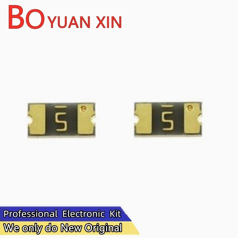 50pcs MF-NSMF075-2 3216 1206 0.75A 6V Marking 5 SMD SMT PPTC PTC Resettable Fuses MF-NSMF Series MF-NSMF050 3.2MM*1.6MM 3216