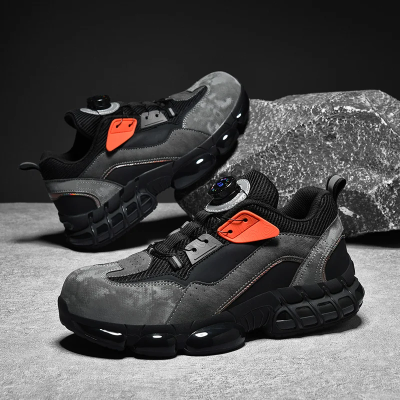 

Рабочая защитная обувь для мужчин, легкие защитные рабочие кроссовки, легкая мужская обувь, дышащая обувь, рабочая обувь с защитой от проколов